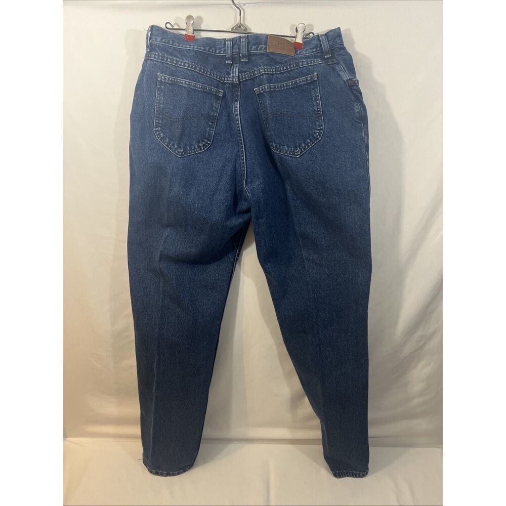 Lee Original Vintage Blue Tab USA Made Women's 16 (34x30) Denim Jeans 90’s